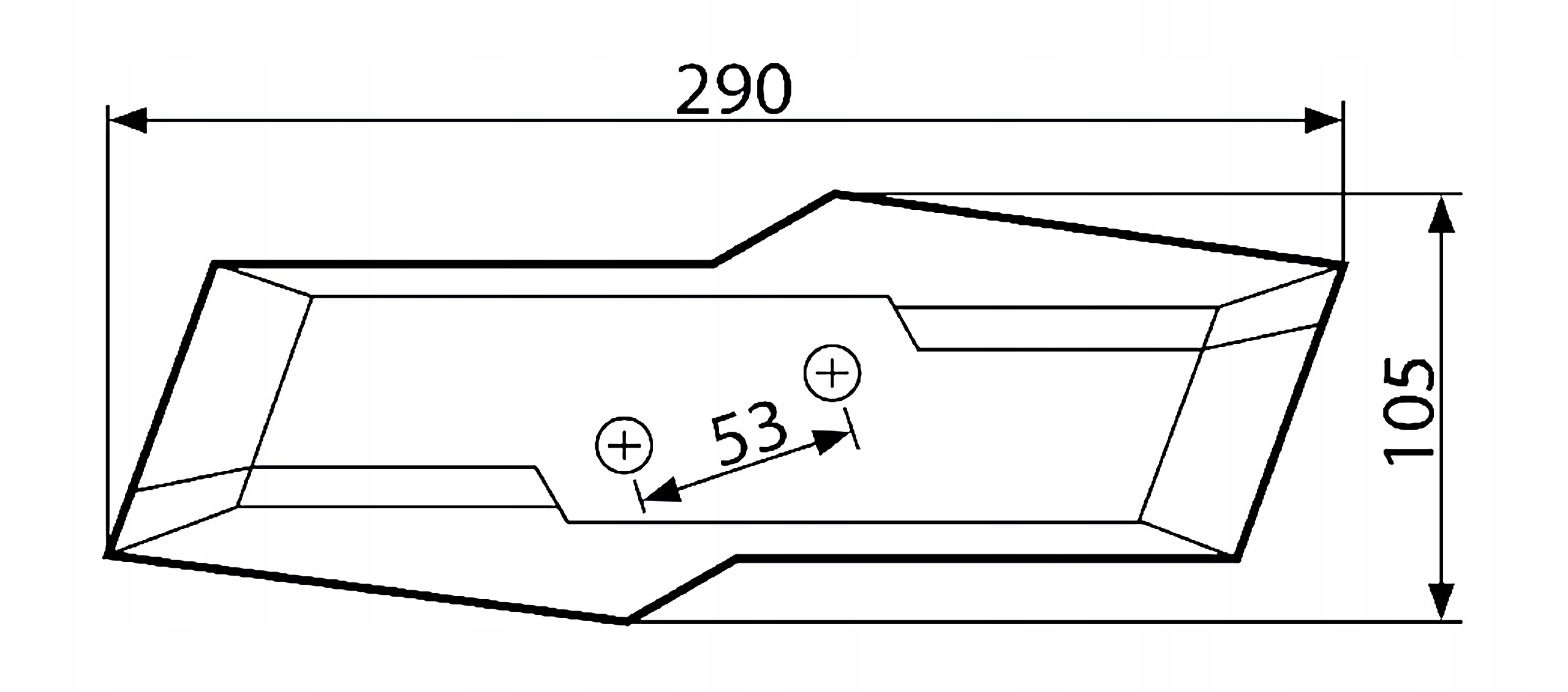 Dłuto dziób wymienny lemiesza prawy Kuhn Agro-Wikt Numer katalogowy części 622128