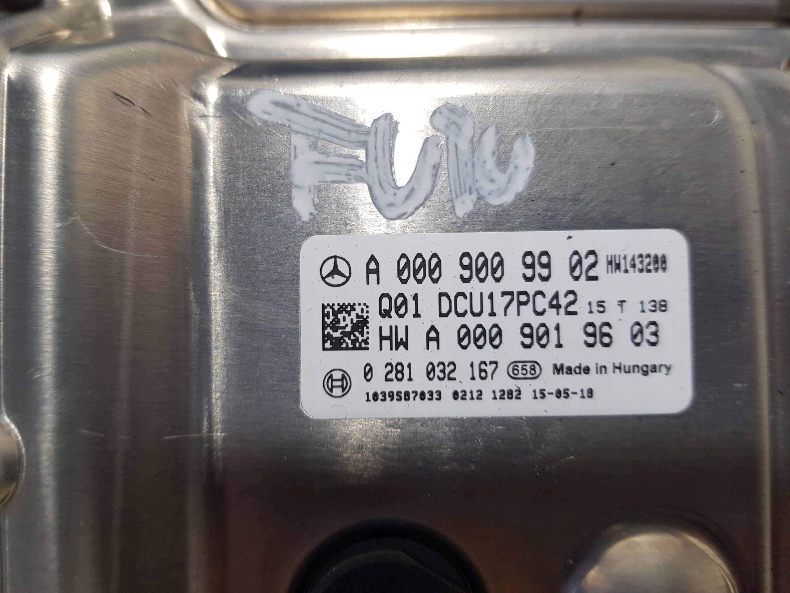 module control unit ADBLUE A0009009902 MERCEDES C W205