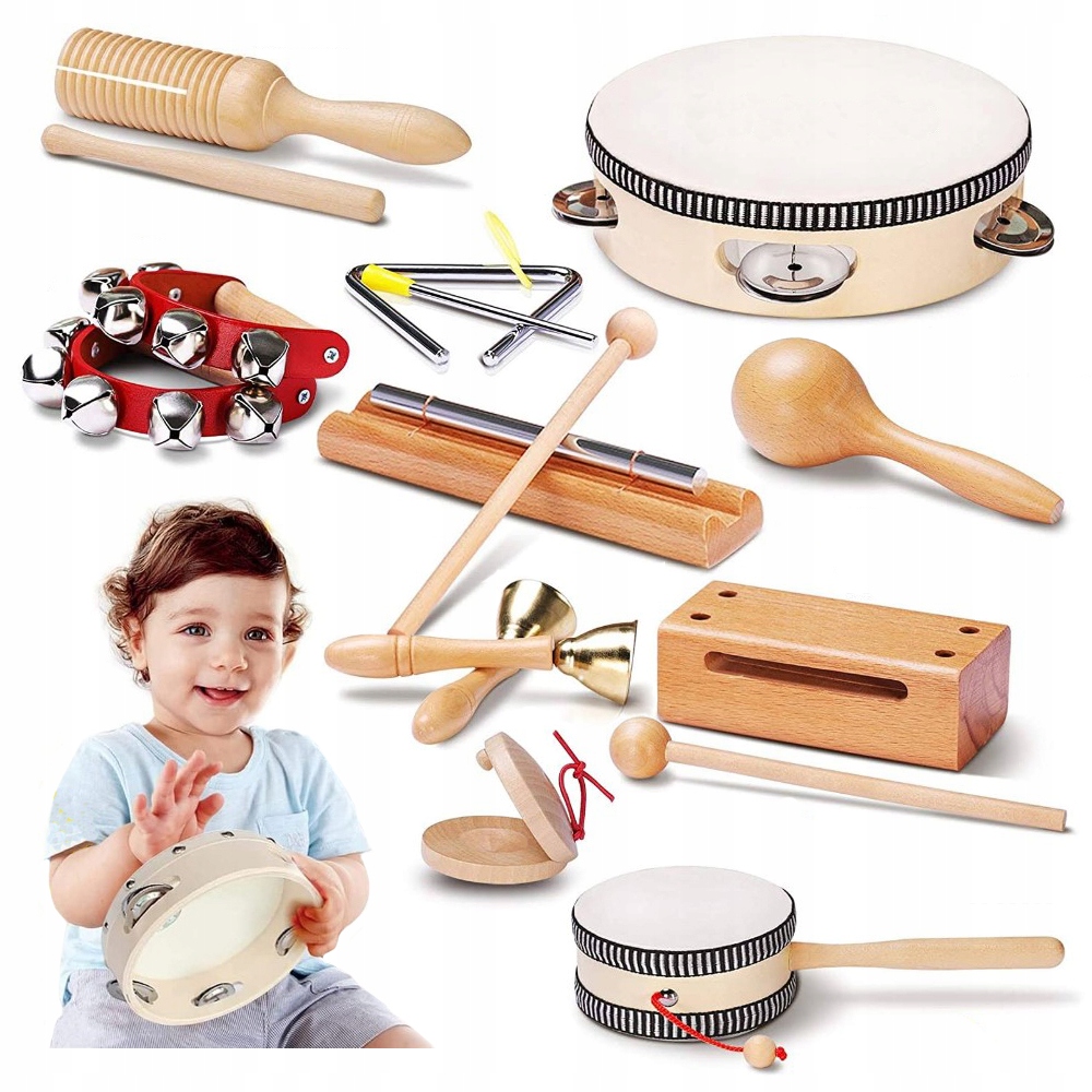 Kreativní dřevěné nástroje Vzdělávací sada pro děti Cimbálky