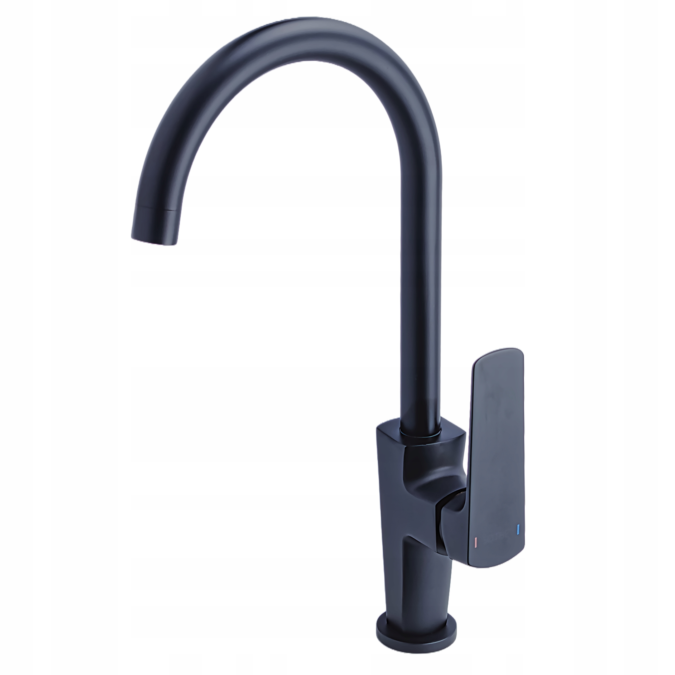 Kuchynská drezová batéria do kuchyne otočná, čierna Sotbe