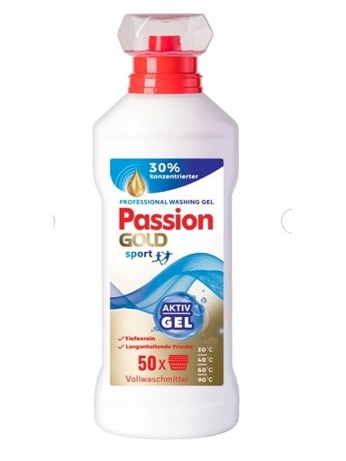 Levně 3x Passion Gold Sport Gel na praní, 2 l