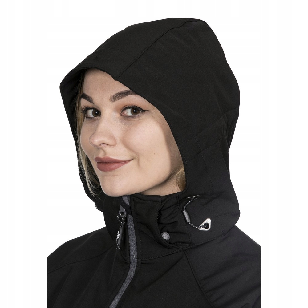 Trespass Kurtka Softshellowa Damska Wodoodporność Bela II Kolekcja UTTP3440_black