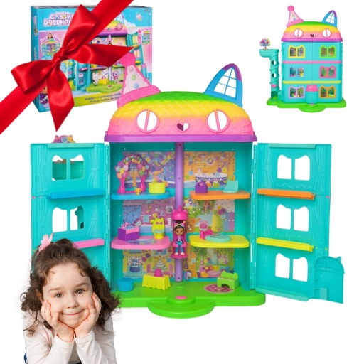 Koci Domek Gabi Gabi's Dollhouse duży zestaw figurki domek dla lalek