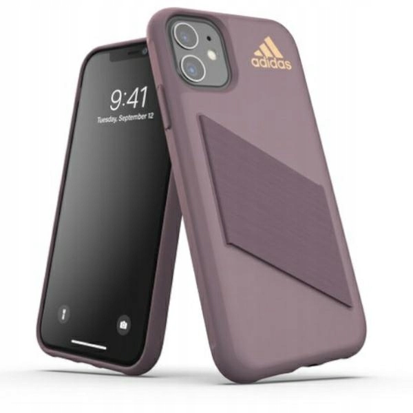 Etui ochronne Adidas Sp na iPhone 11Pro w kolorze purpurowym