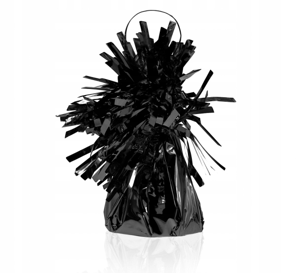 

Ciężarek Do Balonów Foliowy Czarny Metaliczny