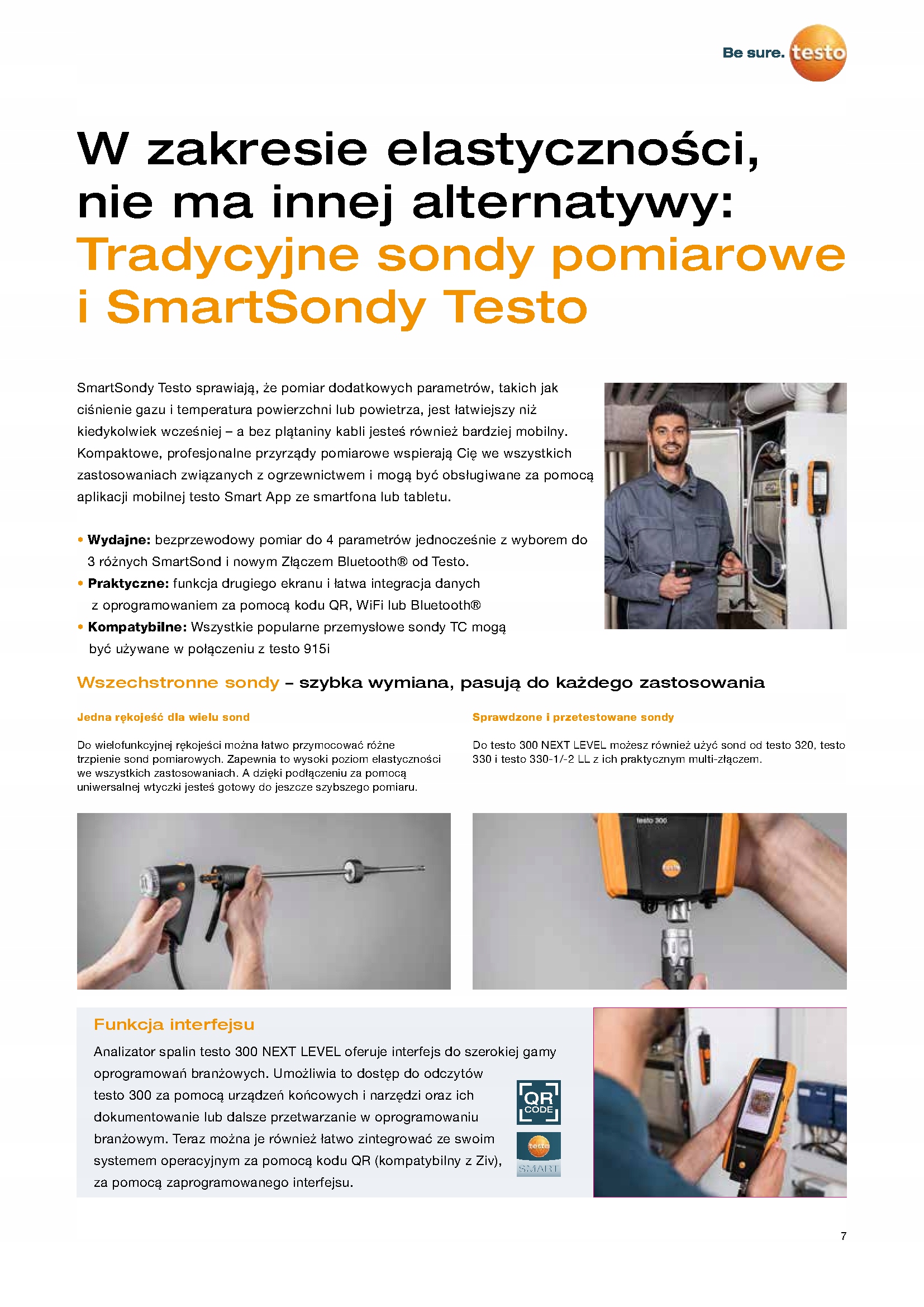 Analyzátor spalín testo 300 NEXT LEVEL + tlačiareň + Senco O2 Type n.a.