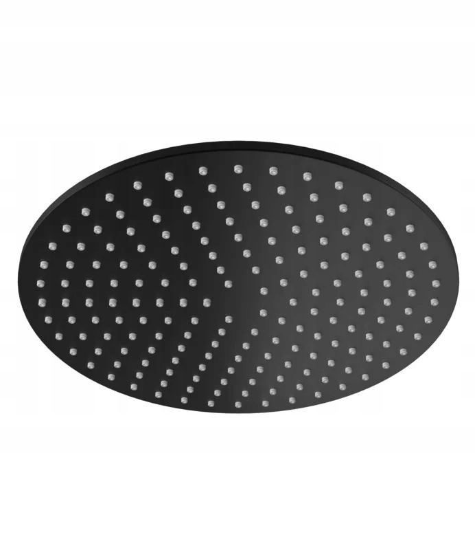 okrúhla dažďová sprcha 30 cm čierna Kohlman Axel R30EB