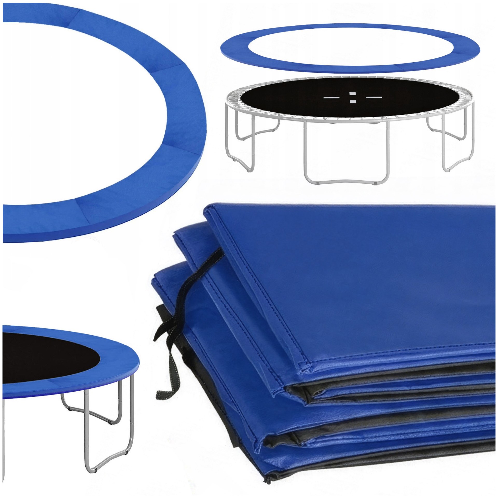 Прочная пружинная крышка для батута 244-252 см 8 футов для пружин толщиной