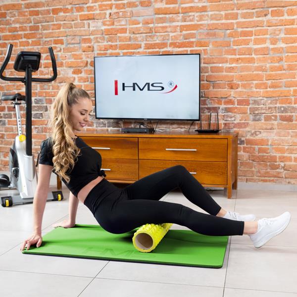 ZIELONA MATA TRENINGOWA Z OTWORAMI 110X55cm HMS Model MFK01