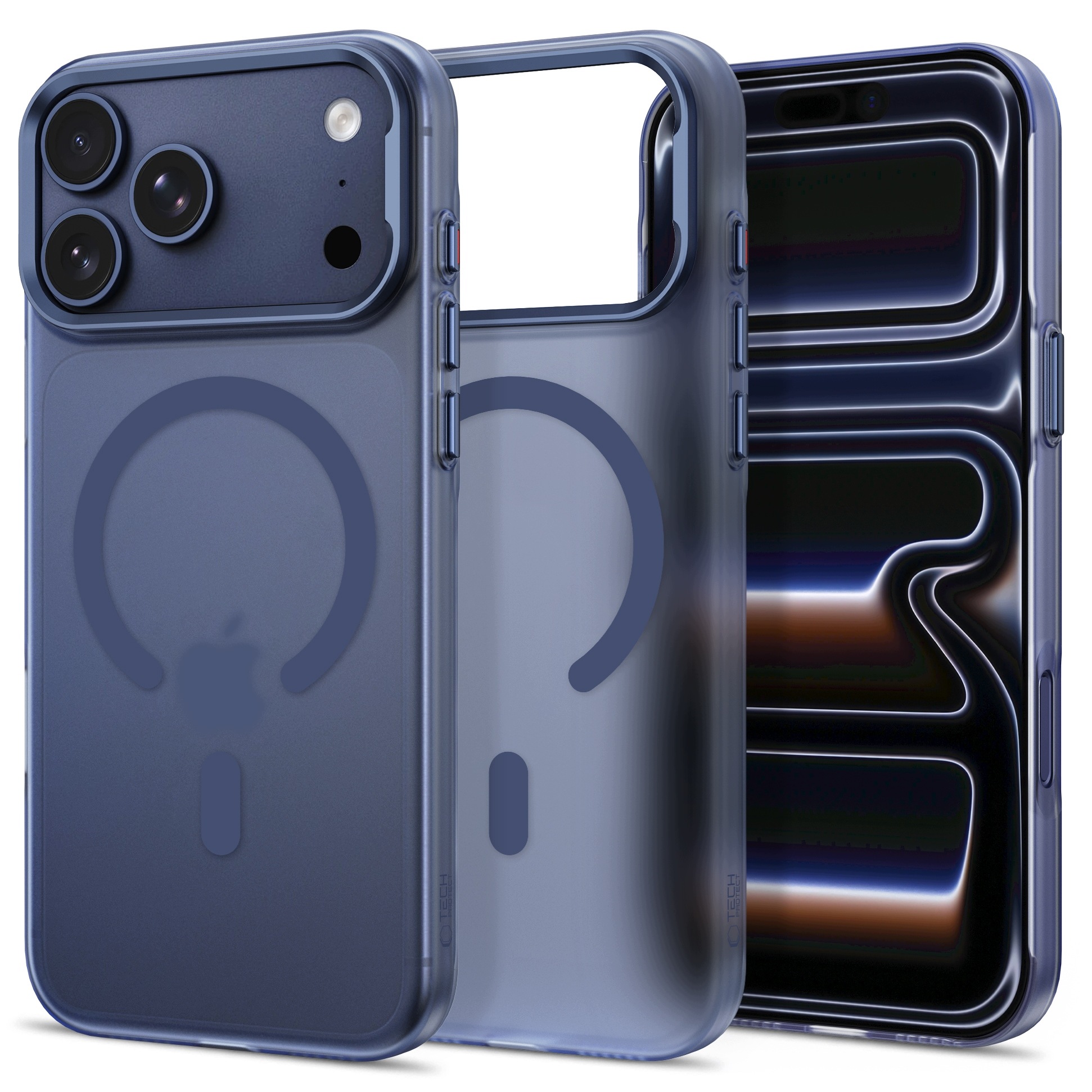 Tech- Protect Magzero MagSafe iPhone 17 Pro Max 18 Pro Max Matte Deep Blue