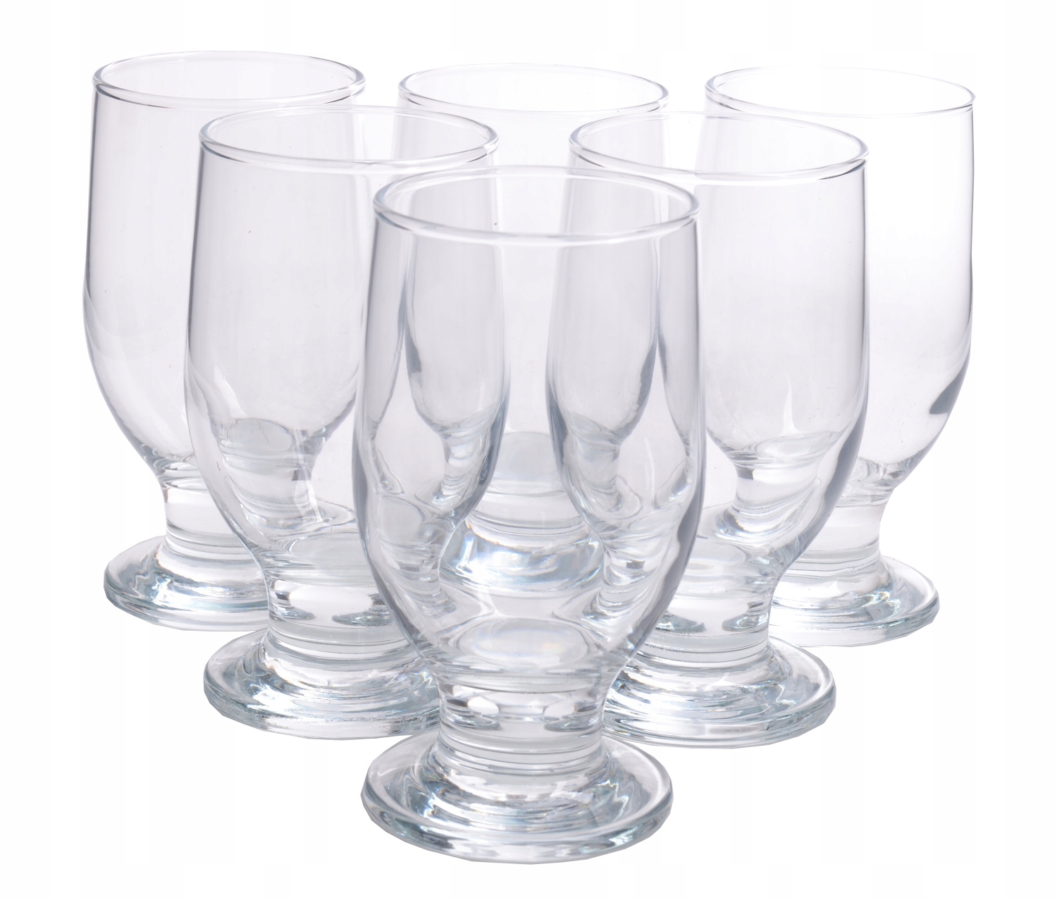 

Komplet zestaw 6 kieliszek pokal 305ml drinki sok