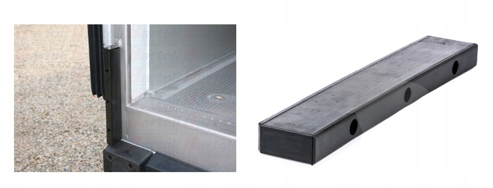 ODBOJNIK GUMOWY DRZWI NACZEPY SCHMITZ PIONOWY ODBÓJ