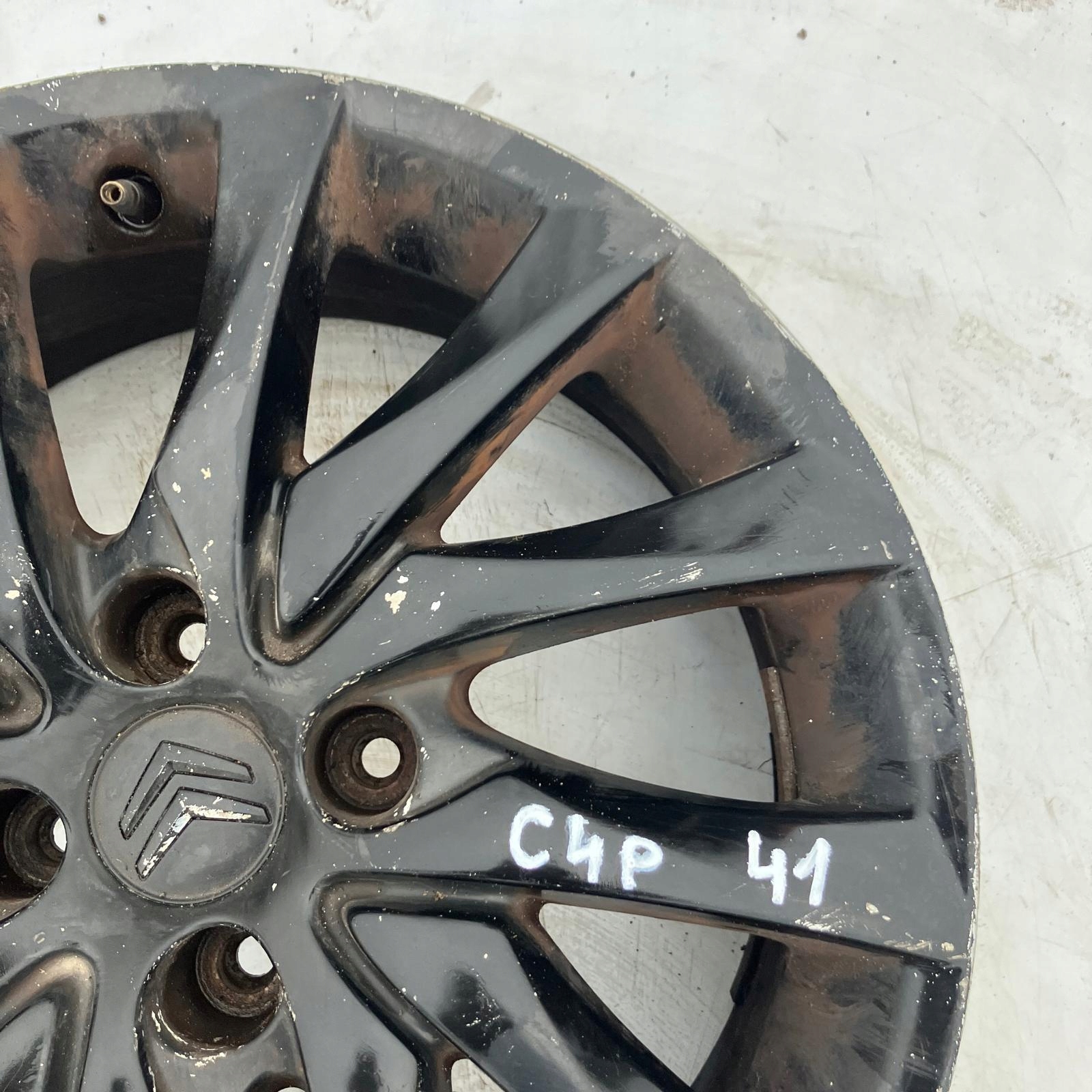 disk CITROEN C4 PICASSO a 17 CALI #41 9655832480