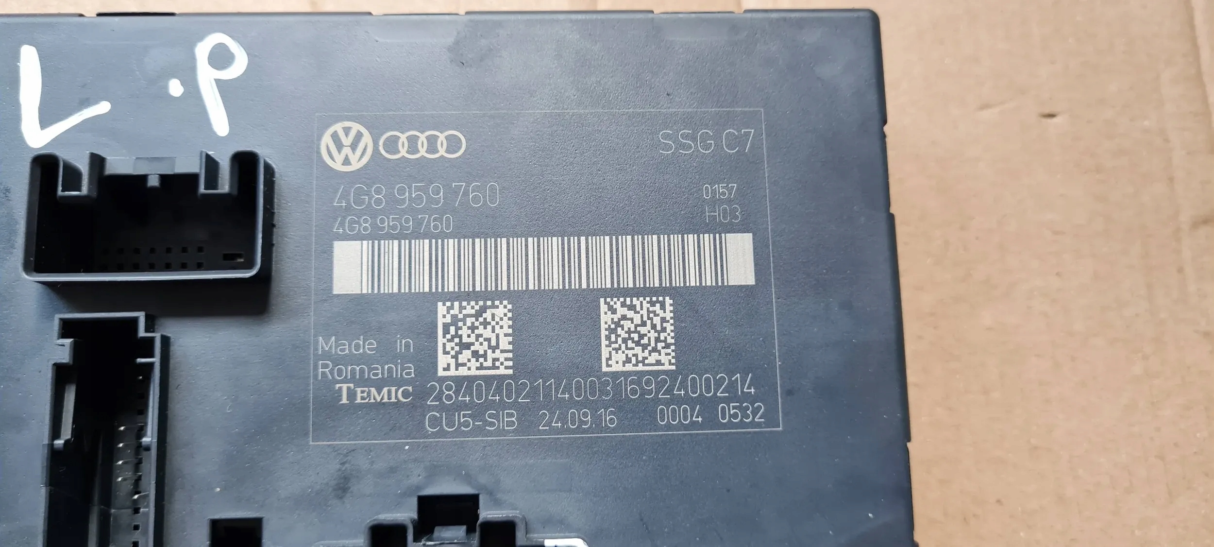 A6 C7 4G LIFT module control unit seat 4G8959760 A7 4G