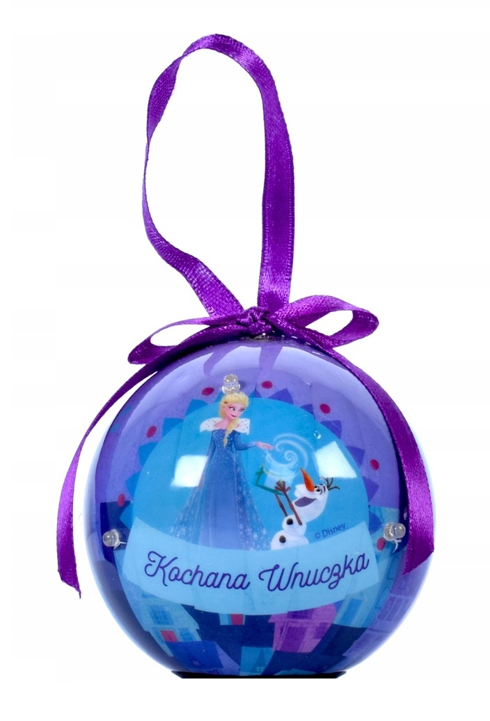 

Bombka Na Choinkę Led Nietłukąca Kochana Wnuczka