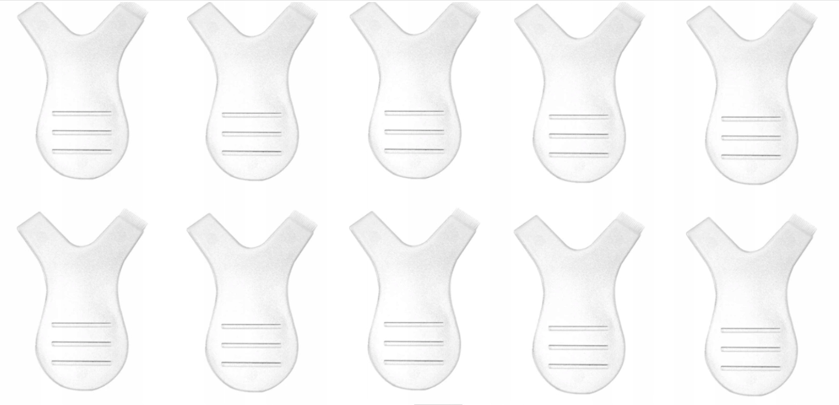 Aplikator/Grzebyk do liftingu rzęs 10szt.