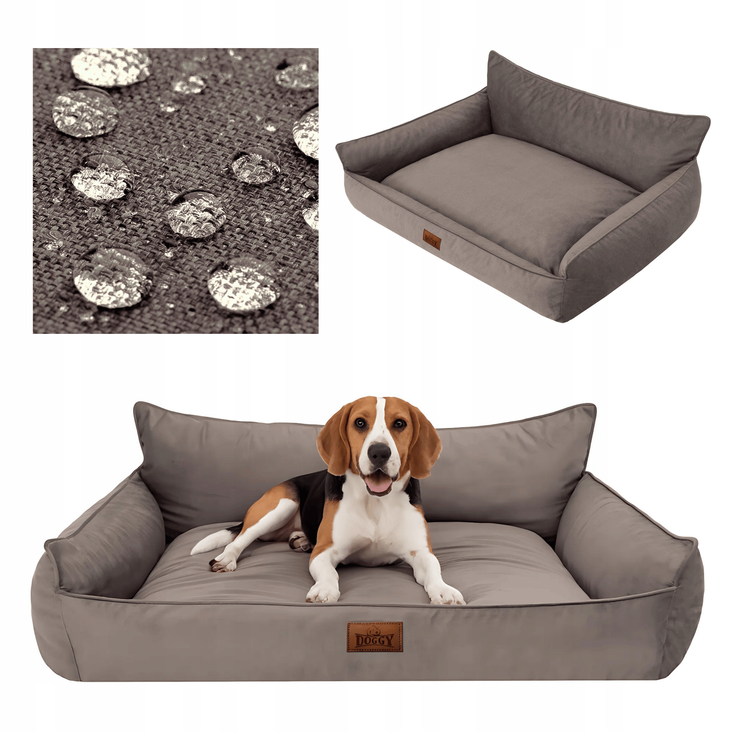 Levně Pelíšek pro psa kotec potah pro psa voděodolný XL 82x63 cm