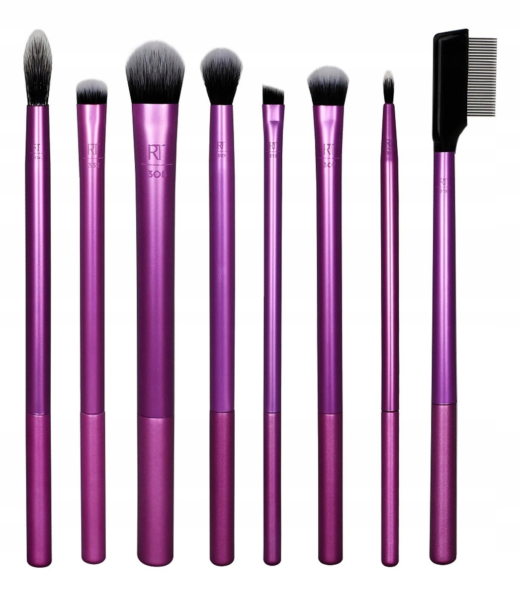 Real Techniques Everyday Eye Essentials Sada štětců na líčení očí 8ks