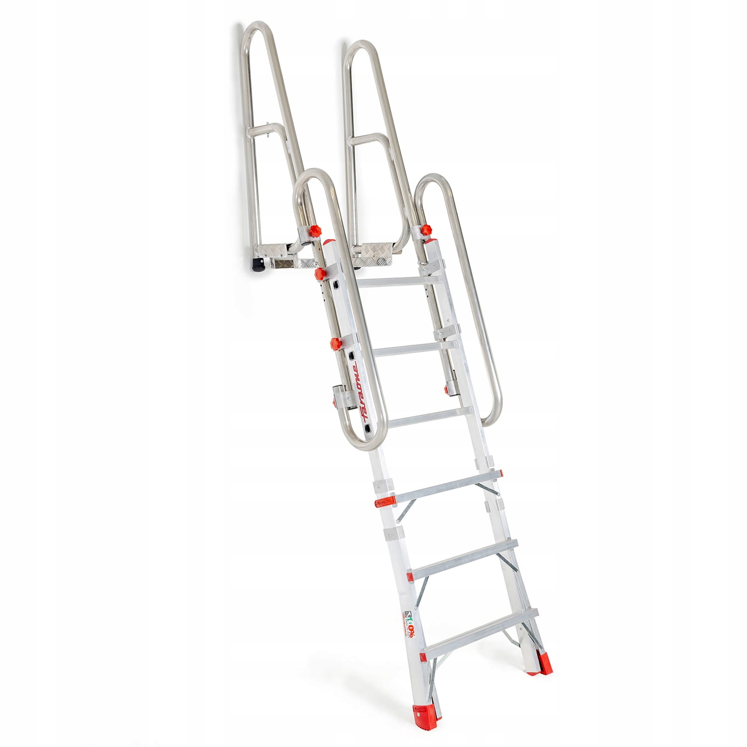 Skládací žebřík pro nákladní automobil Scrt 3+4 stupně