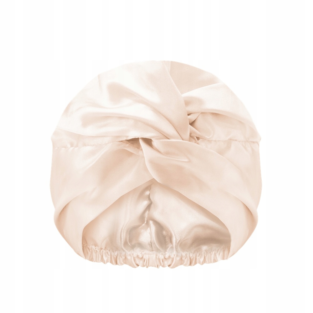 Glov Dvouvrstvá saténová čepice na spaní Champagne