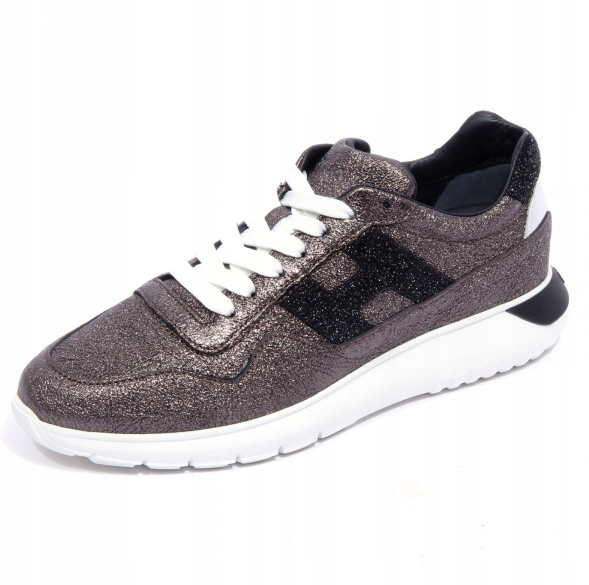 Hogan Sportovní Lakované Tenisky Se Třpytkami Dámské 34,5 3DF