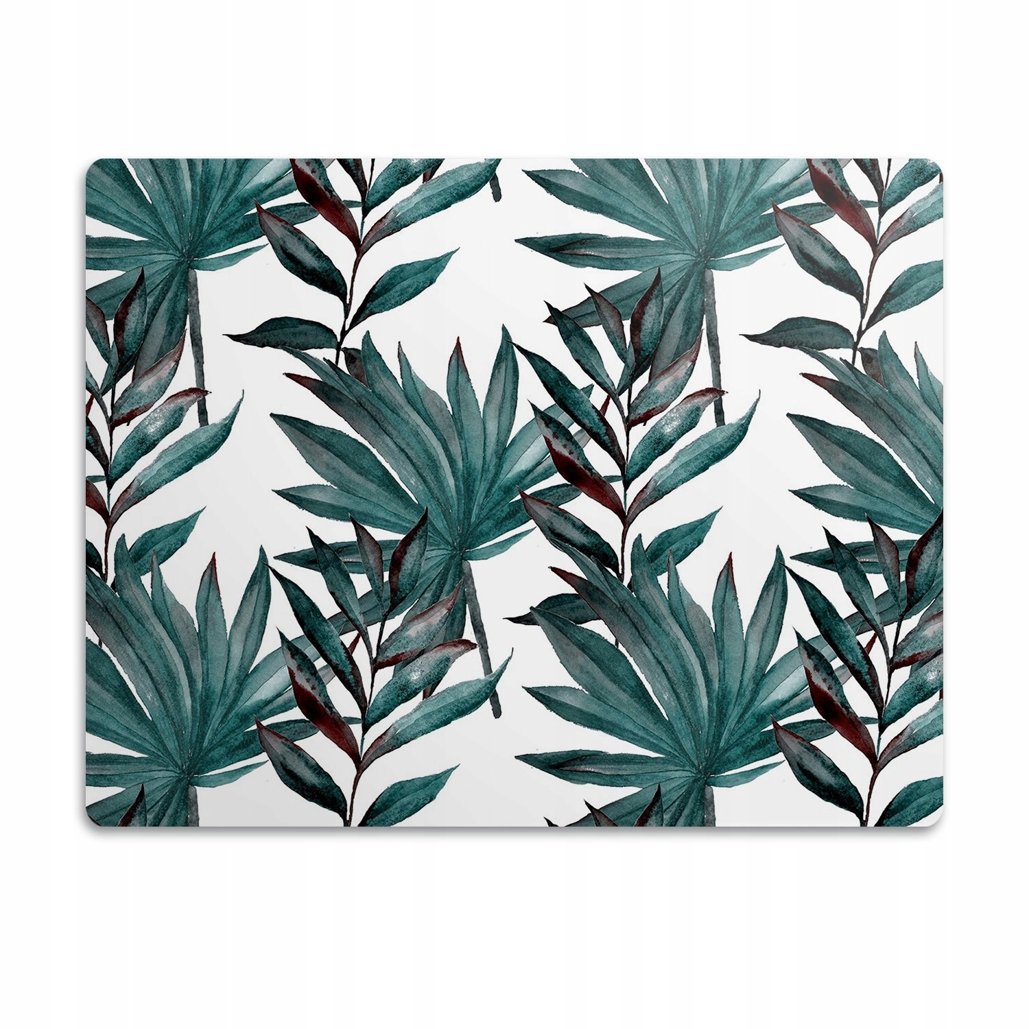 Levně Podložka pro psa pod misku Tropická ilustrace 90x60