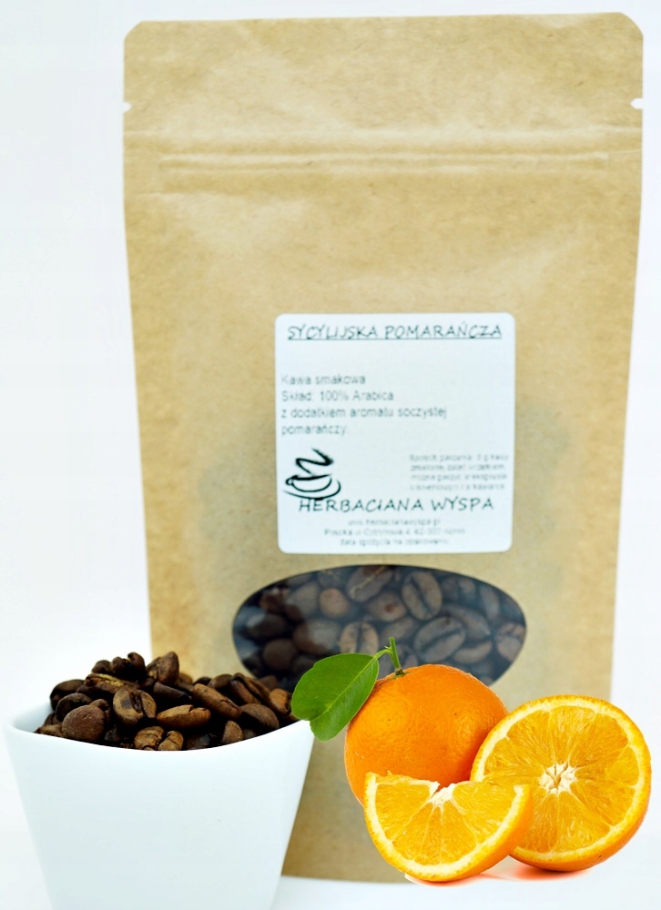 Levně Káva Sicilská Pomeranč 1 kg zrnková-meleme