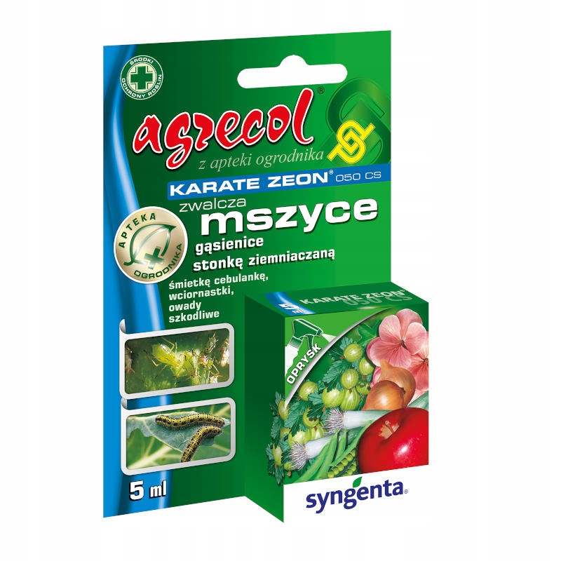 

Karate Zeon 050 Cs 5ml na Mszyce Gąsienice Stonka