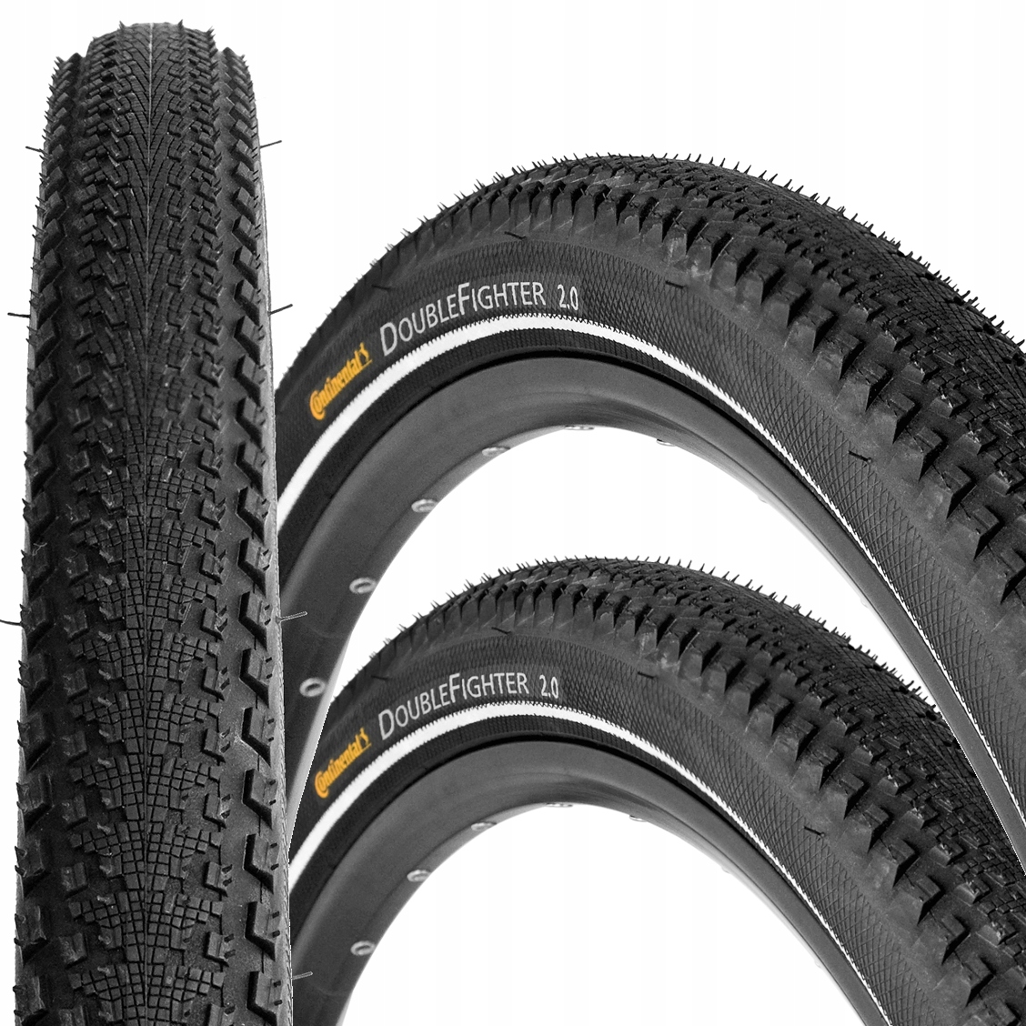 Plášť na kolo Continental DoubleFighter III 29" x 2.00" 50-622 odrazová