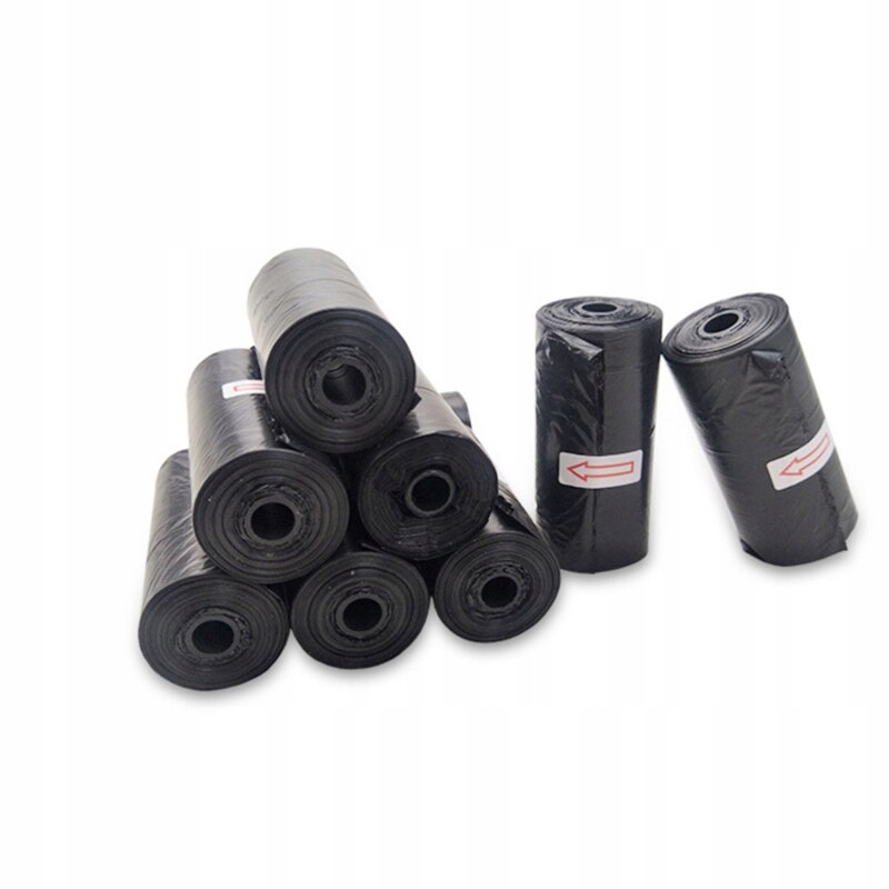 

Worki woreczki na psie kupy odchody Czarne 45 szt