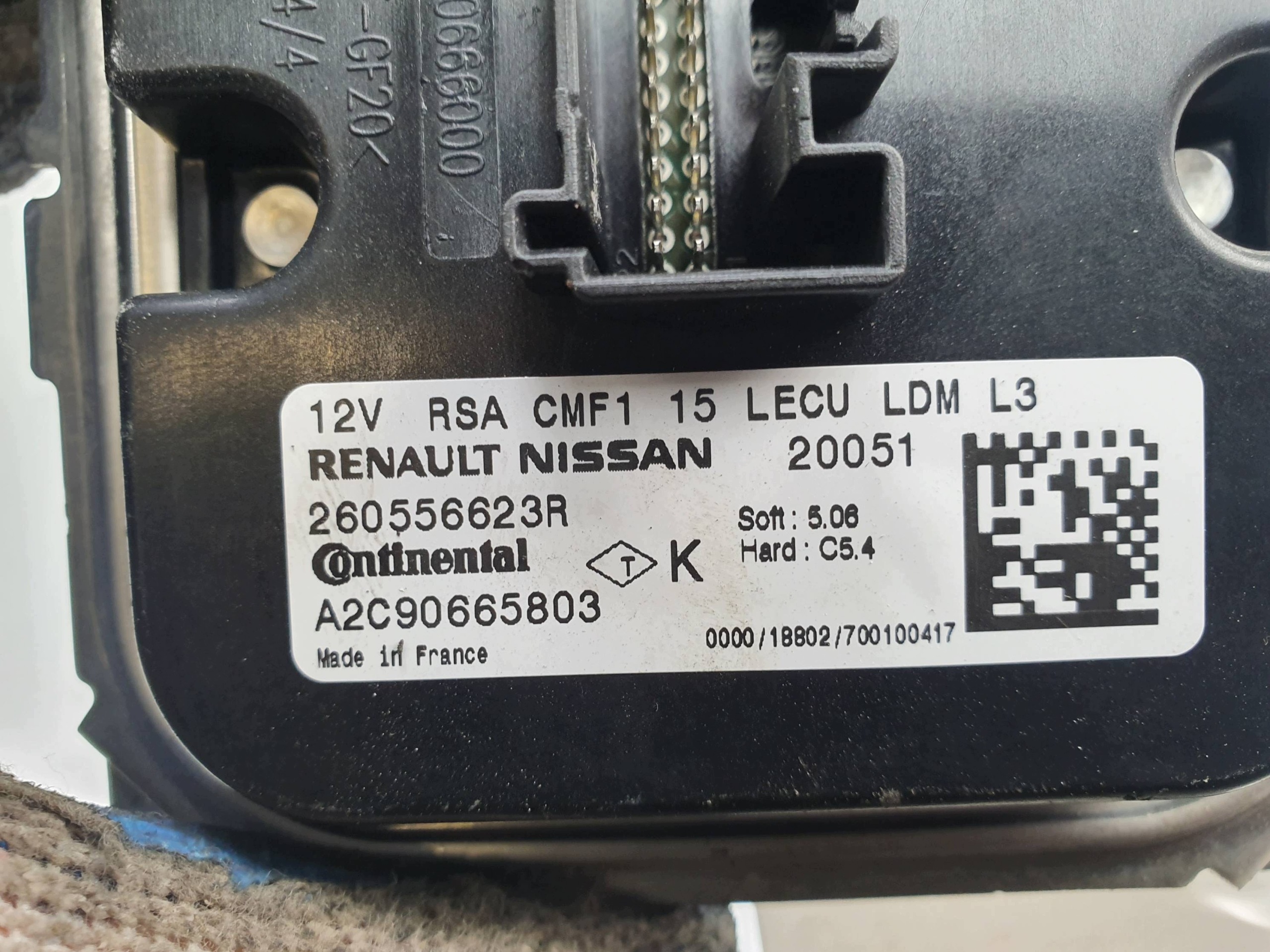 modulo A2C90665803 RENAULT TRAFIC III 2020