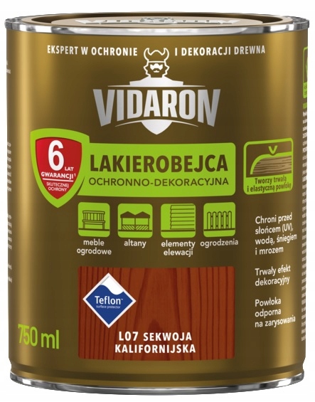 

Vidaron Lakierobejca L07 sekwoja kalif 0,75L