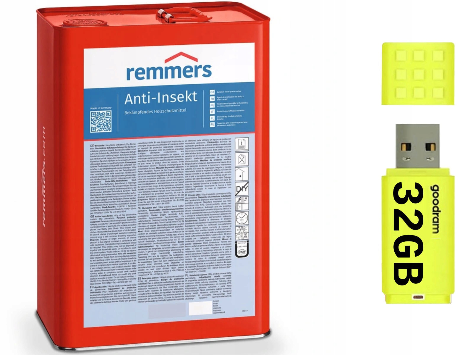 Remmers insekticid s vypouštěcí kůrou 5 l