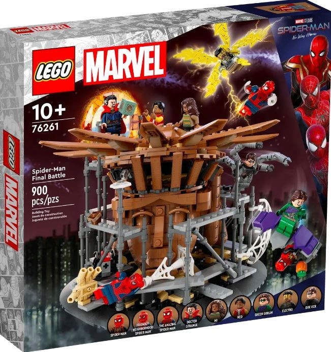 stavebnice Lego Marvel pro děti Konečný Střet
