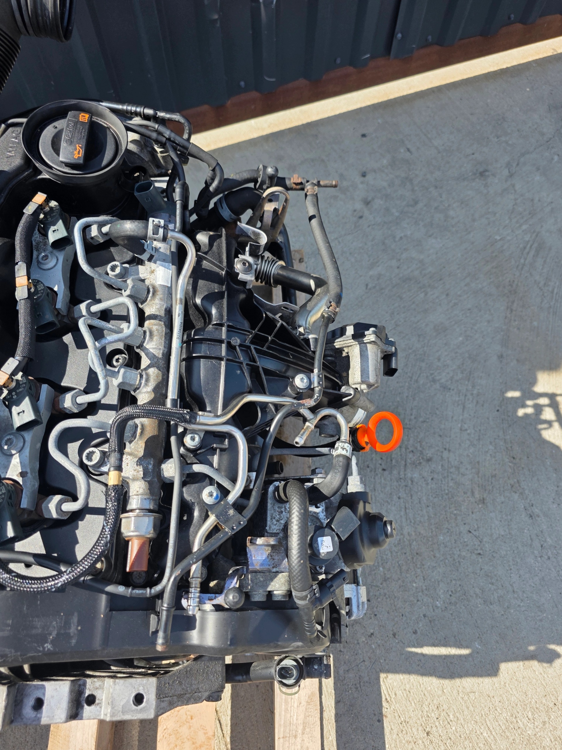 engine complete AUDI VW SEAT SKODA 2.0 TDI CFF CFFB 141424 KM original !*2