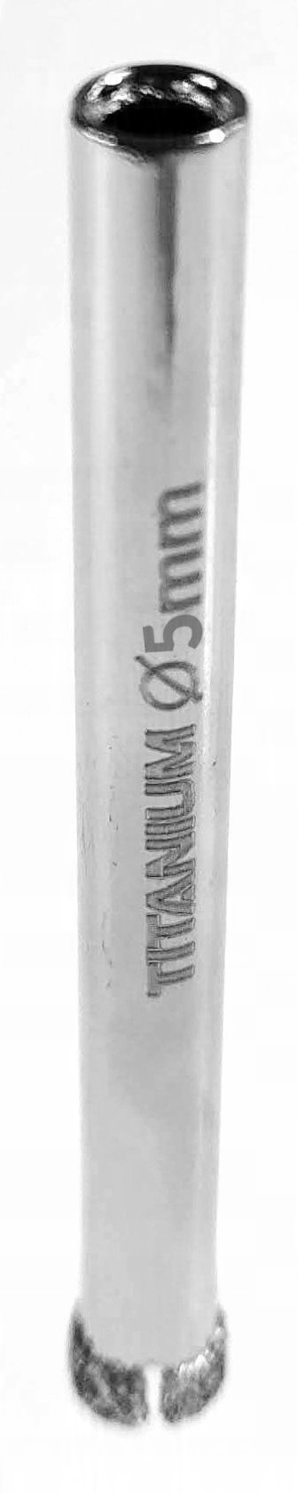 

Wiertło diamentowe do płytek szkła 5 mm Titanium
