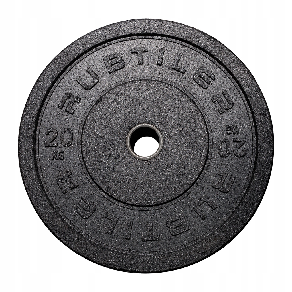 RUBTILER 20kg BUMPER GUMOWY OBCIĄŻENIA 100% SBR