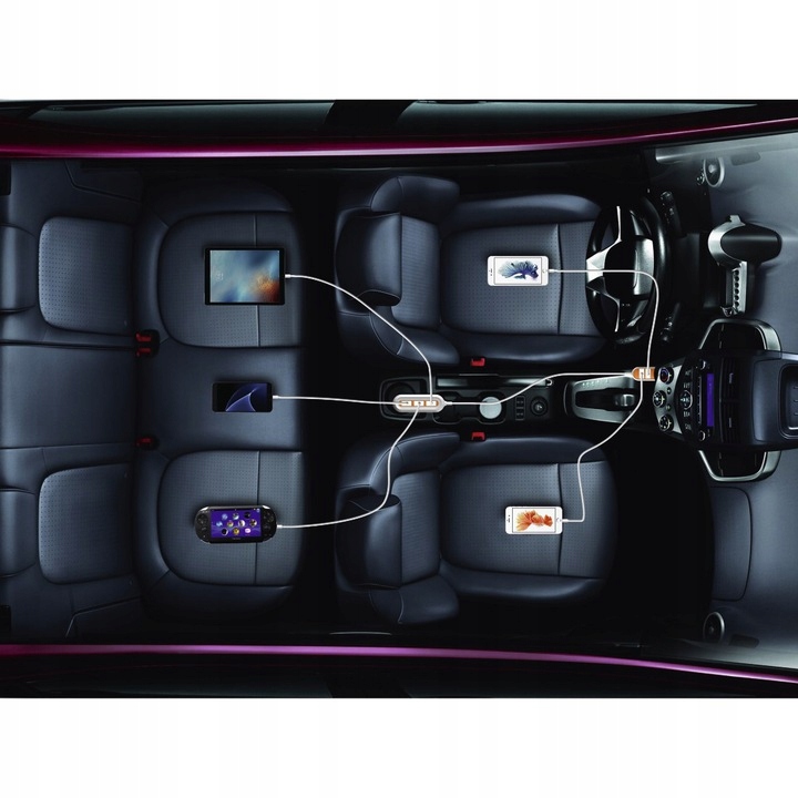 Hama Rozdzielacz 5xUSB 10A Ładowarka Producent Hama