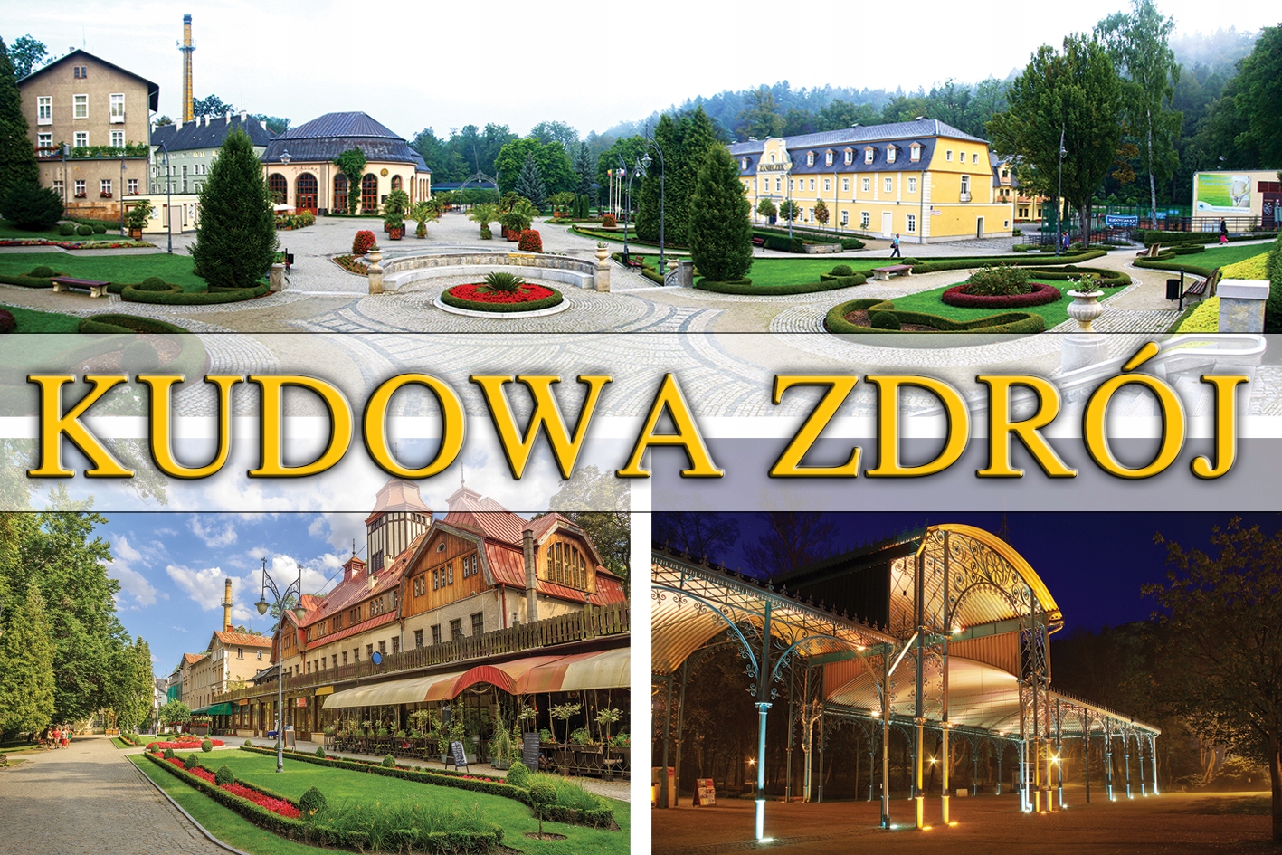 Magnes na lodówkę miasta - KUDOWA ZDRÓJ