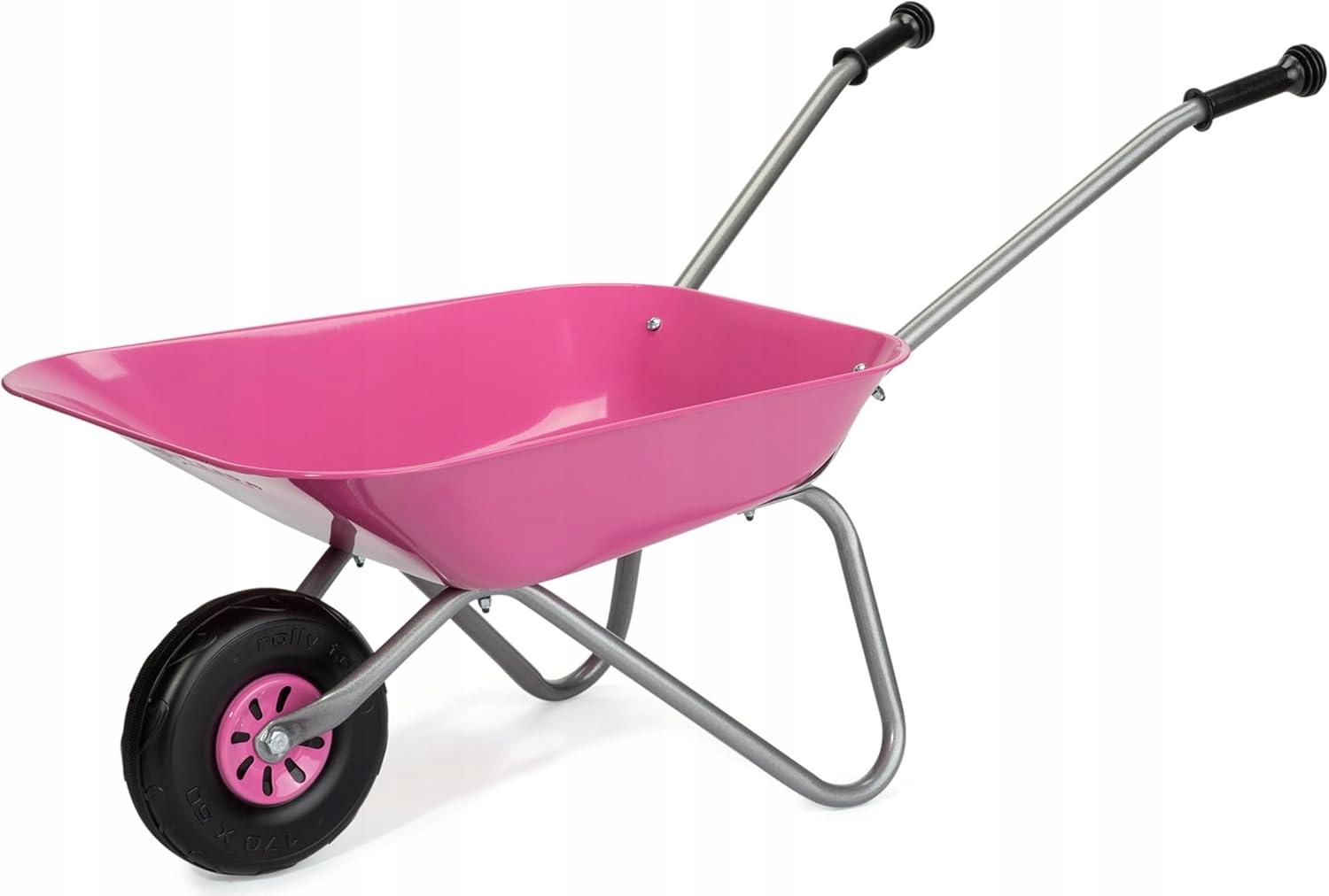 Dětské Kovové Kulaté Saze Růžové Do 25KG