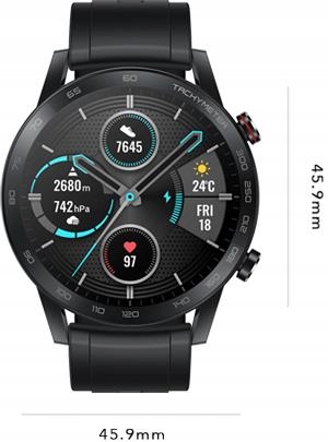 ZEGAREK SMARTWATCH HUAWEI HONOR MAGIC WATCH 2 46mm Obsługa ładowania bezprzewodowego nie