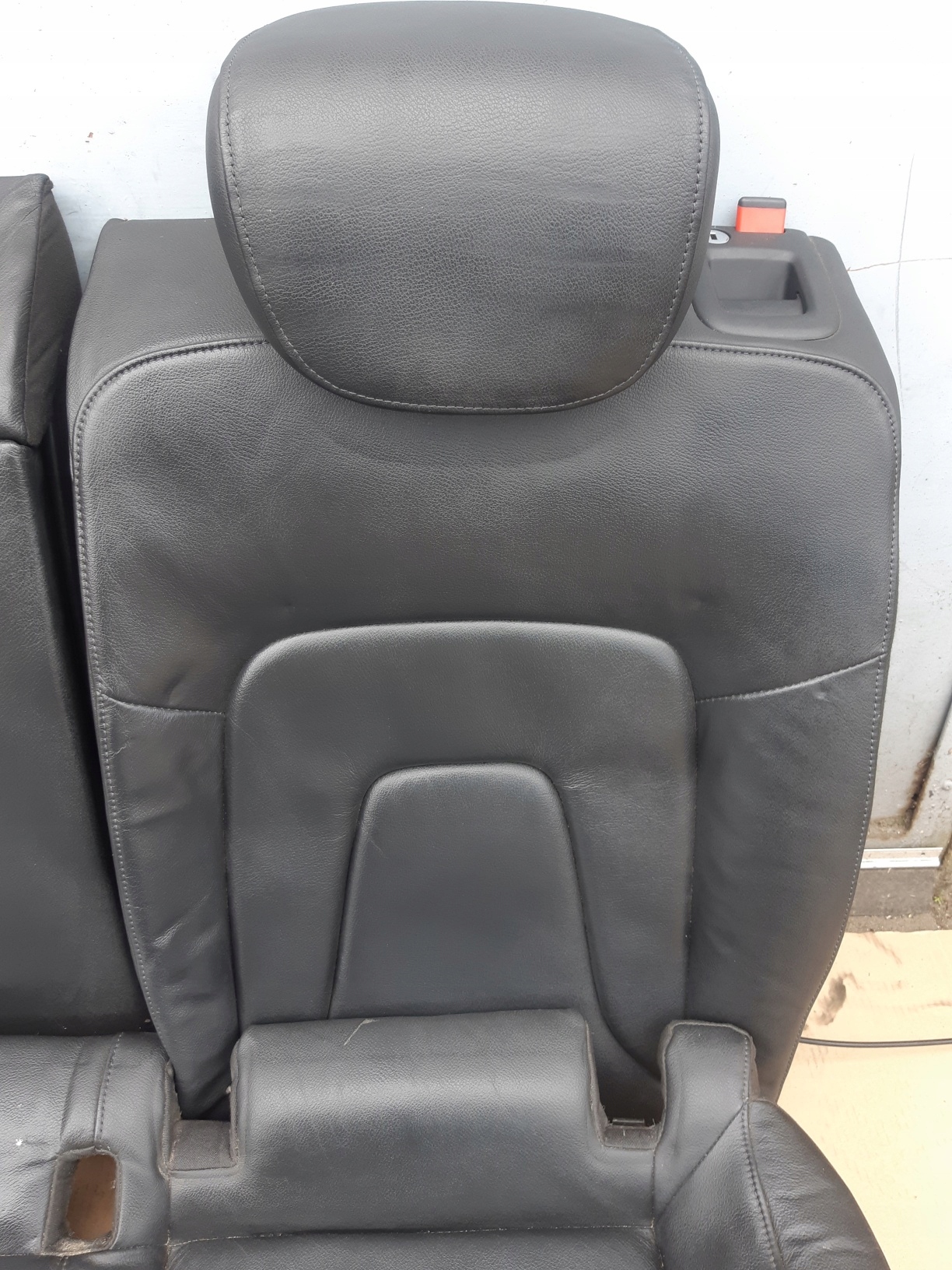 AUDI A5 8T Sitz heck hinten Leder schwarze