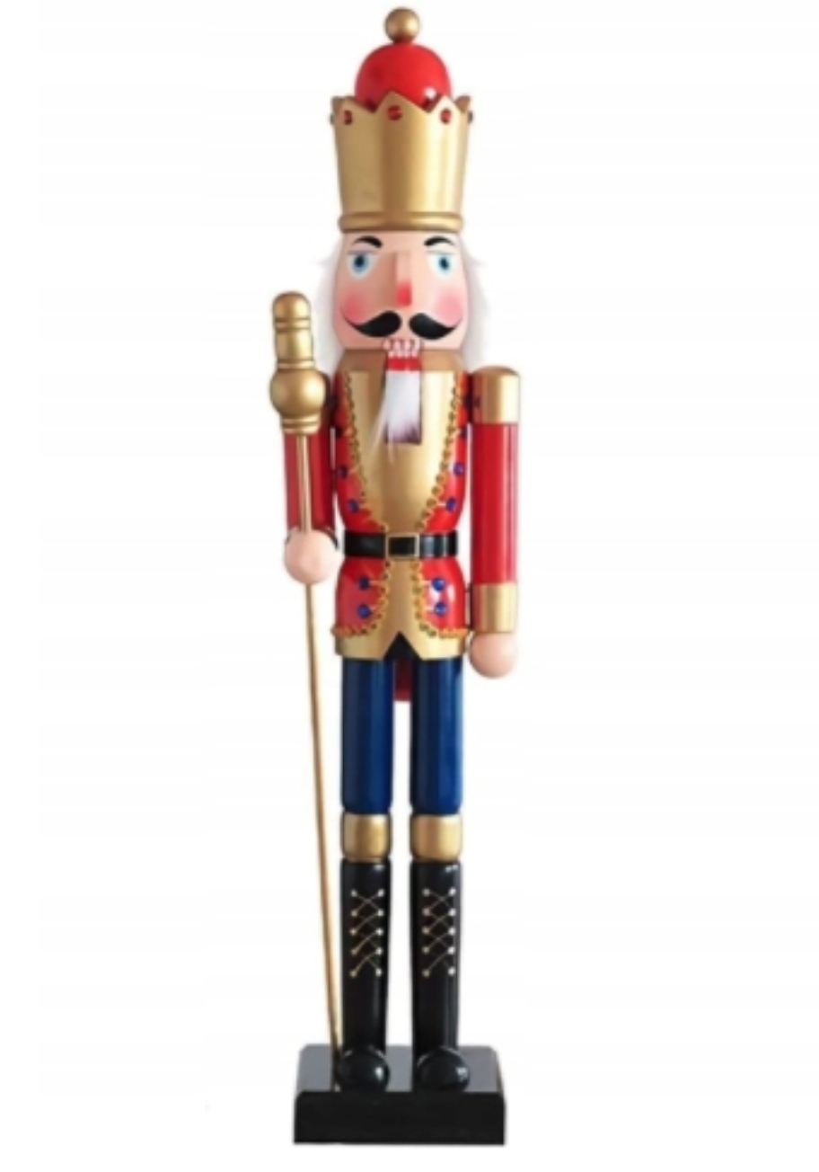 

Dziadek Do Orzechów Drewniany Figurka Ozdoba 120cm