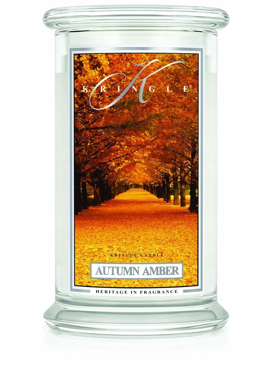 Velká svíčka Autumn Amber Kringle Candle