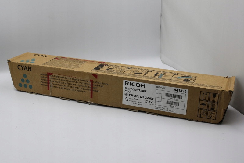 Ricoh 841459 Mp C5501E cyanový toner originál