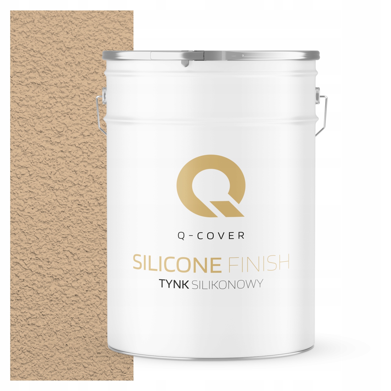 Fasádní Silikonová Omítka Béžová F445 25KG Beránek Granulace 2.0mm