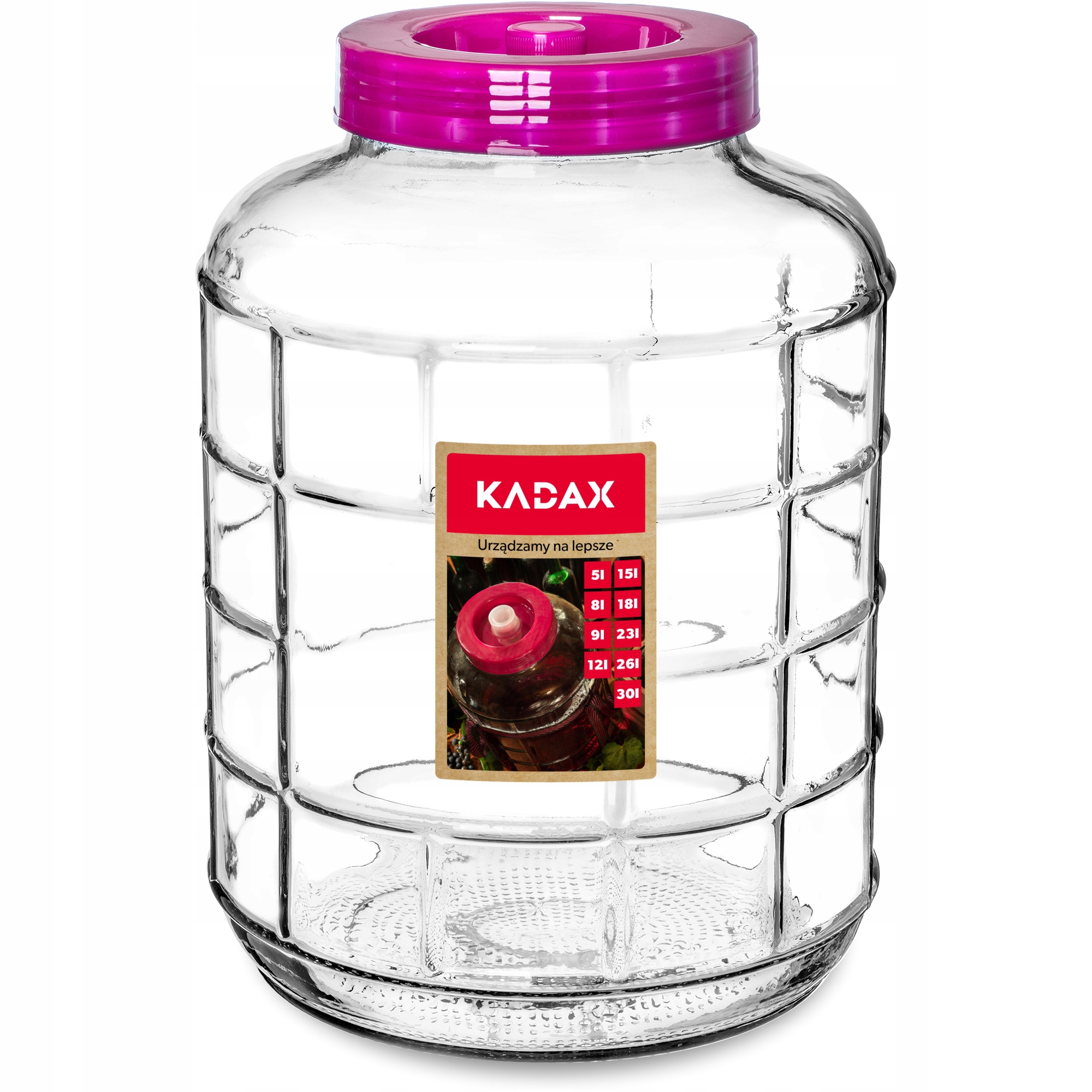 

Słój Słoik Szklany Na Ogórki Kapustę Wino 5 L