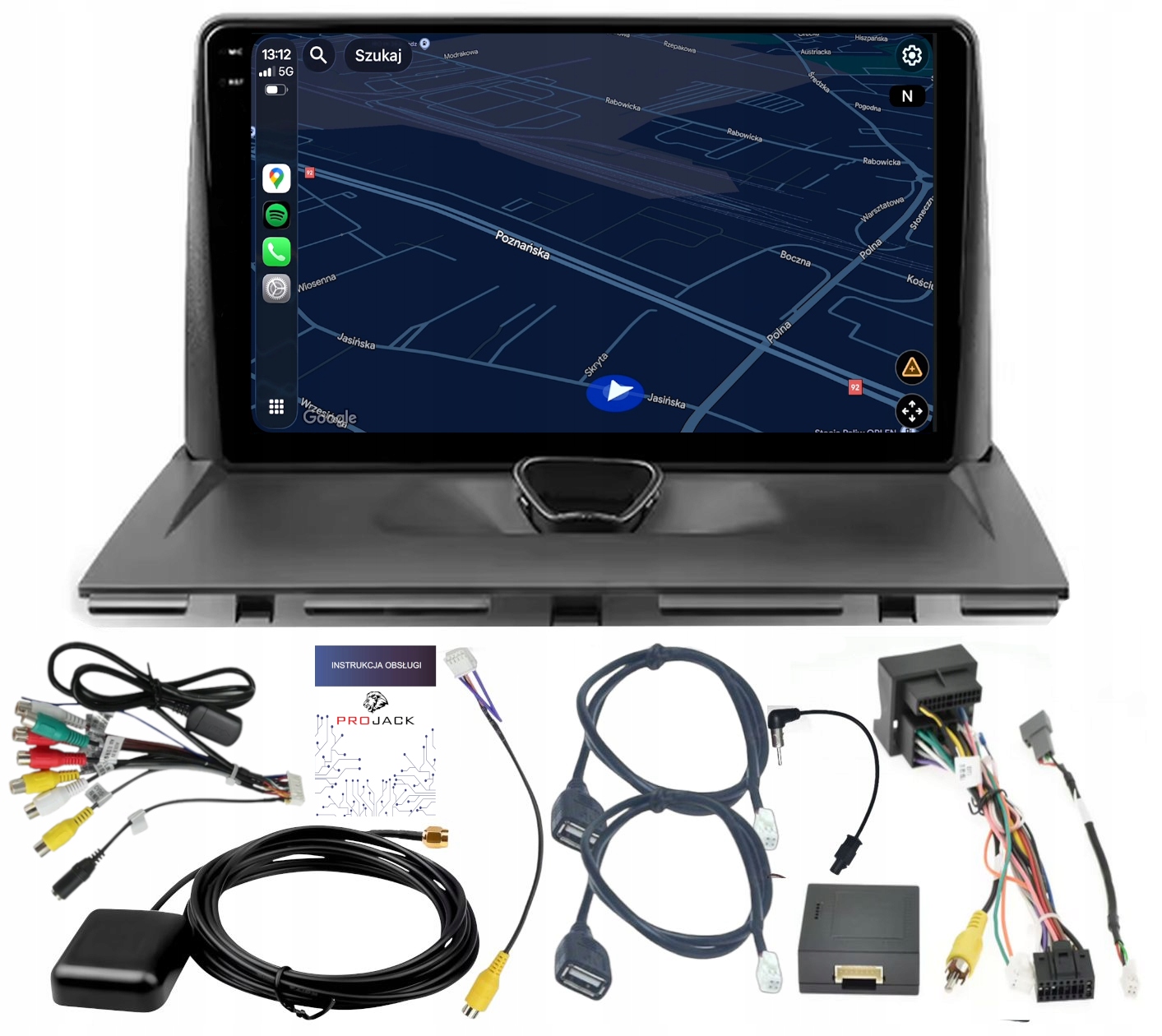 Autorádio Navigácia Toyota Proace 2006-2017 Android 8GB 256GB Sim