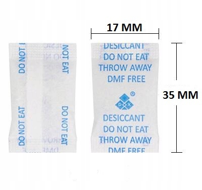 Silica Gel gel gel 4000 kusů 0,5 gramů sáčku.