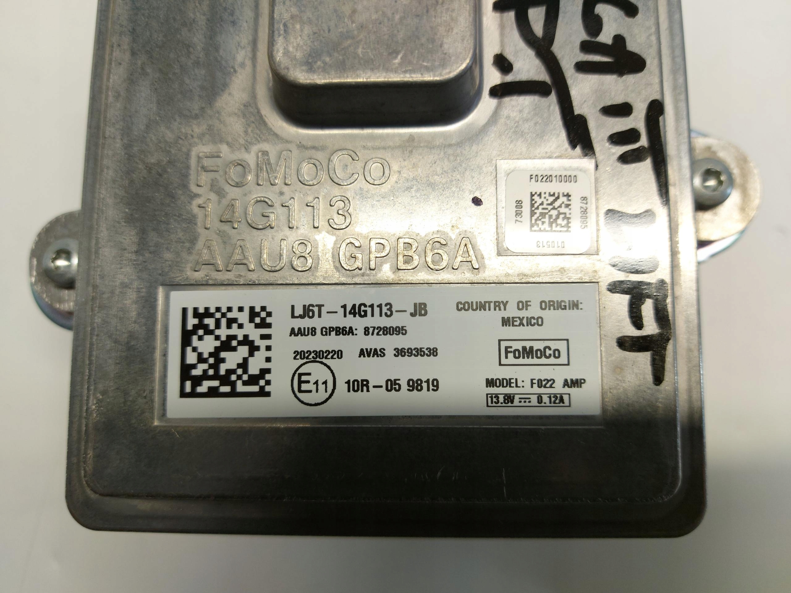 FORD KUGA MK3 module control unit LJ6T-14G113-JB